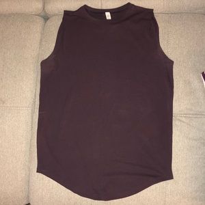NWOT maroon lulu lemon tank top